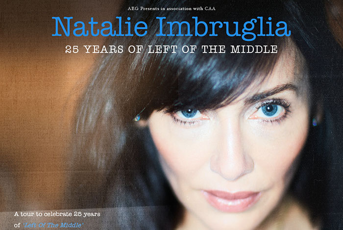 Natalie Imbruglia, Music News, Tour News, TotalNtertainment, Left Of The Middle