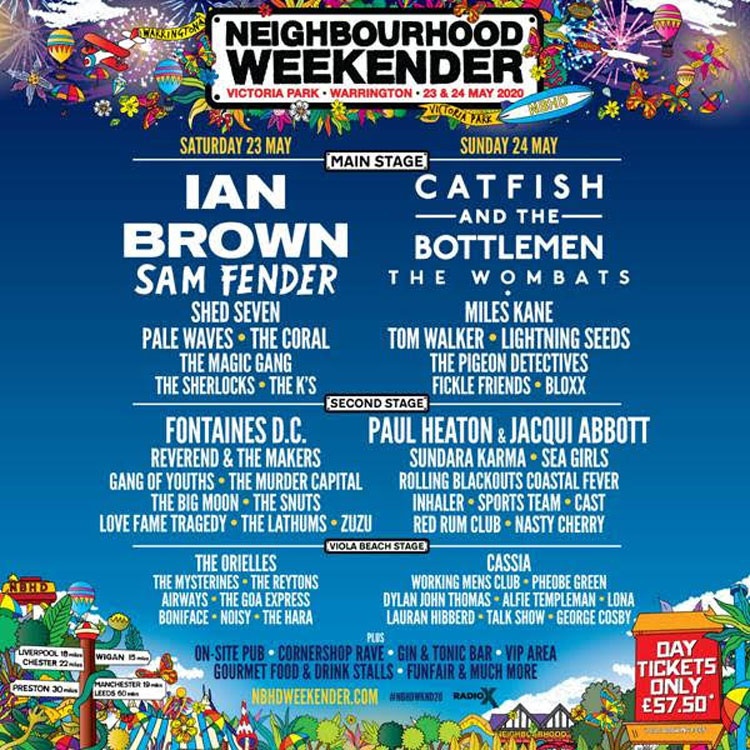 Neighbourhood Weekender, Music, Warrington, TotalNtertainment, Festival