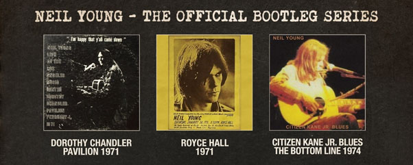 Neil Young announces three new releases