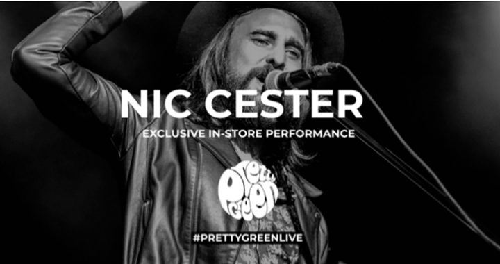Nic Cester to perform intimate gig at Pretty Green, Manchester