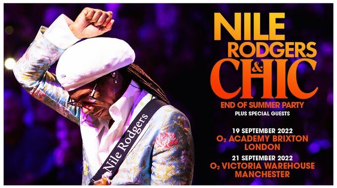 Nile Rodgers and Chic announce two UK shows