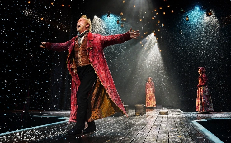 A Christmas Carol, The Old Vic, Theatre Review, Ryan Beardsley, TotalNtertainment