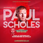 Paul Scholes, Theatre News, Manchester, TotalNtertainment, An Evening With