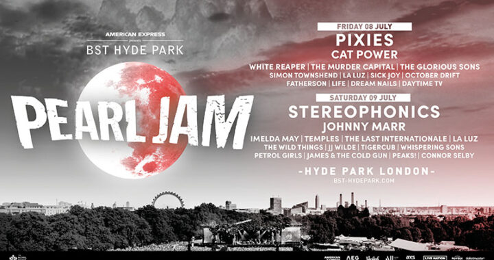 Pearl Jam announce full line-up for BST Hyde Park