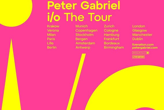 Peter Gabriel new song and Manchester date