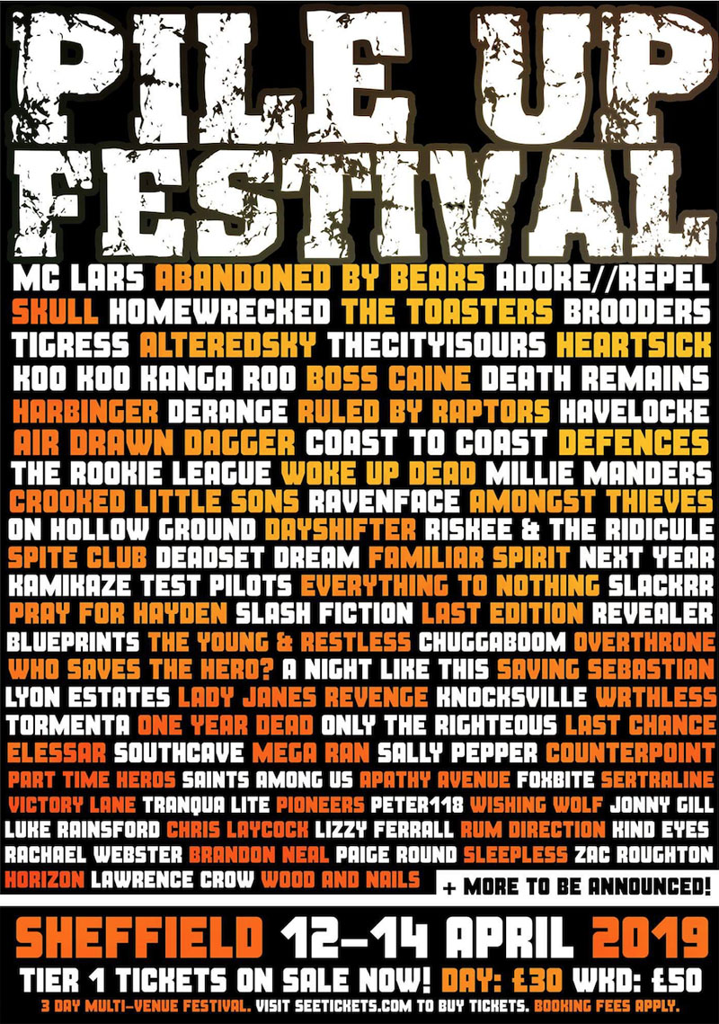 Pile Up Festival, Sheffield, TotalNtertainment, Festival, Music