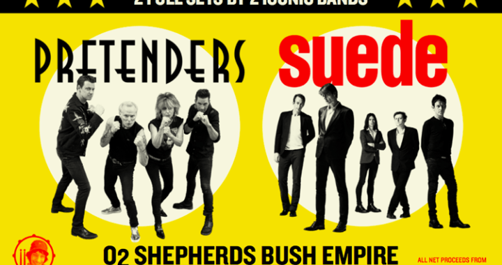 The Pretenders and Suede to headline special benefit concert
