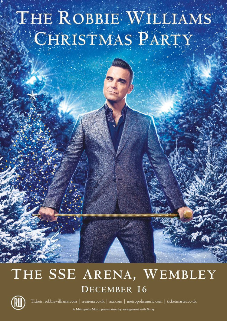 Robbie Williams to release his first ever Christmas Album - TotalNtertainment