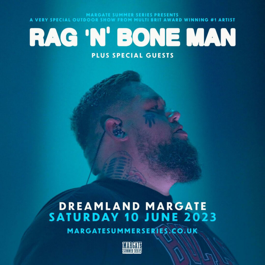Rag'n'Bone Man, Music News, Margate Summer Series, TotalNtertainment