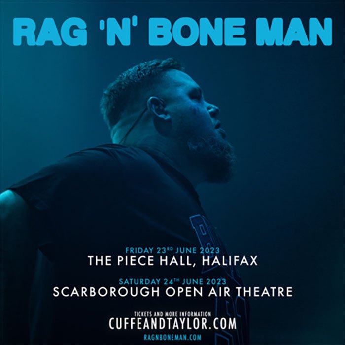 Rag'n'Bone, Music News, Tour Dates, The Pice Hall, Scarborough Open Air Theatre, TotalNtertainment