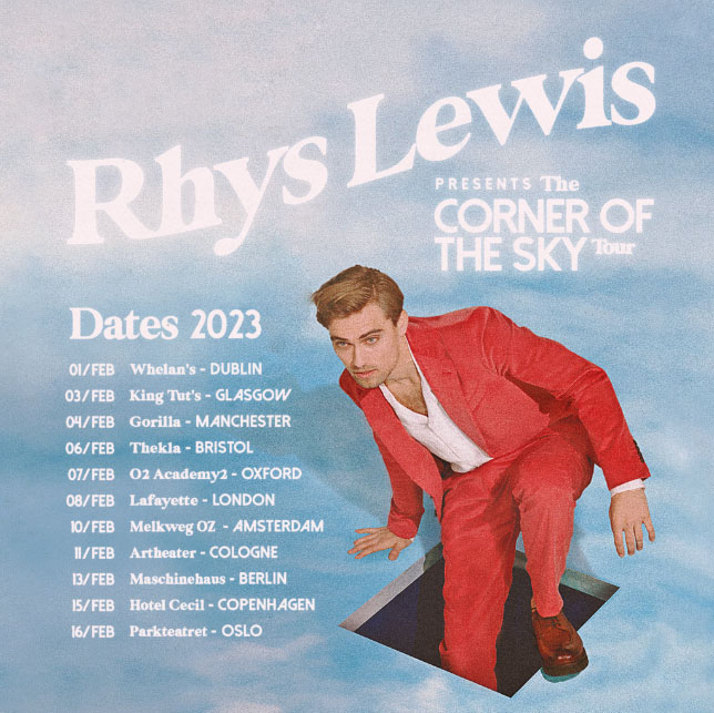 Rhys Lewis, Music News, New Album, Corner of The Sky, TotalNtertainment
