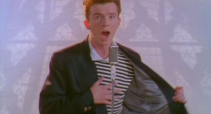 ‘Never Gonna Give You Up’ hits a billion views