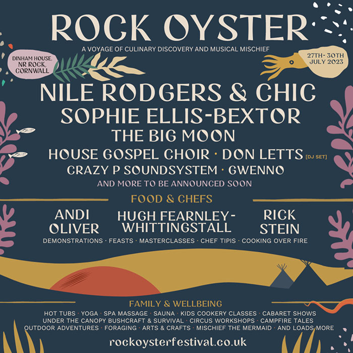Rock Oyster Festival, Line-up, Music News, Festival News, TotalNtertainment, Nile Rodgers