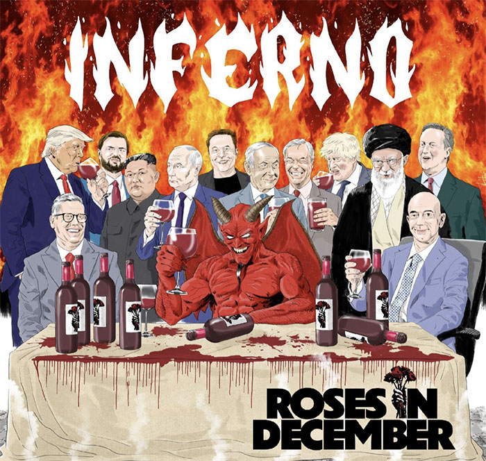 Roses in December Turn Up the Heat on New Release ‘Inferno’ Roses In December