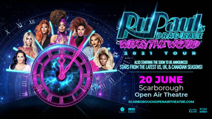 RuPaul's Drag Race, Music, TotalNtertainment, Scarborough, Open Air Theatre Music, TotalNtertainment, Scarborough, Open Air Theatre