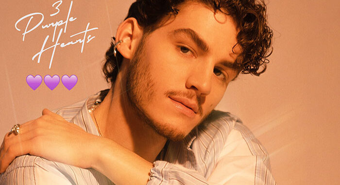 ‘3 Purple Hearts’ the new single from Ryland James