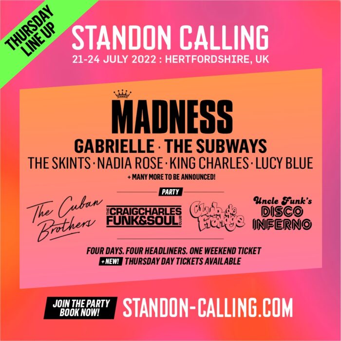 Standon Calling, Madness, Festival News, TotalNtertainment, London