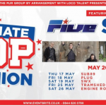 ultimate pop reunion, sclub, 5ive, tour, totalntertainment