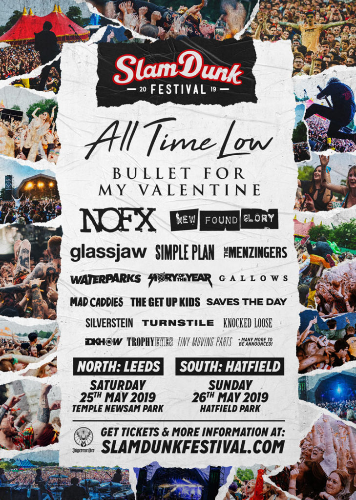 First wave of acts announced for Slam Dunk 2019 TotalNtertainment
