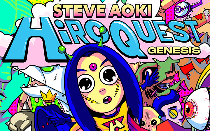 Steve Aoki, Music News, Album News, TotalNtertainment, Hiroquest