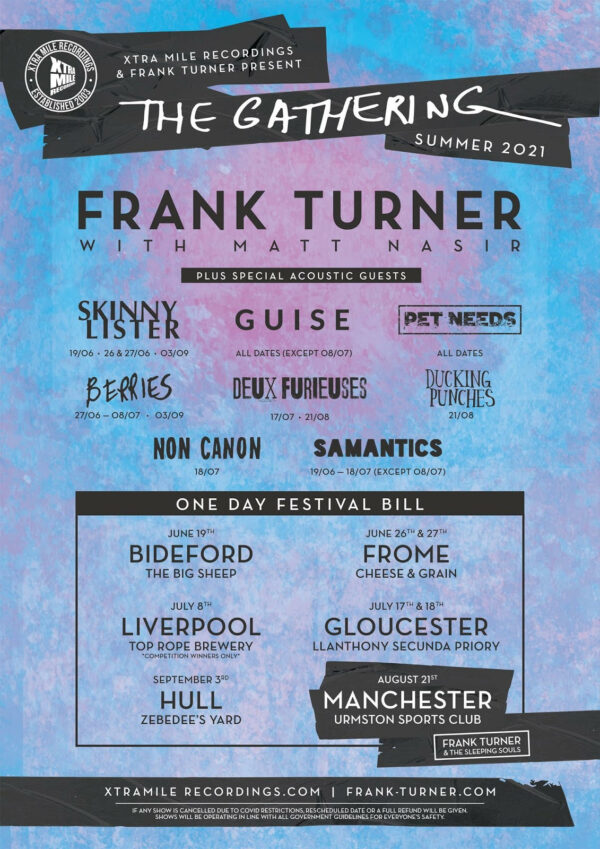 The Gathering, One Day Festival, Frank Turner, Music, TotalNtertainment