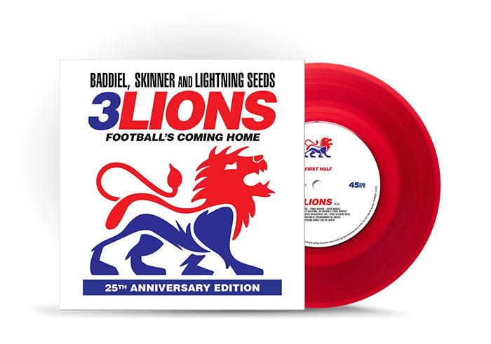 25 years since Baddiel, Skinner and The Lightning Seeds released ‘Three Lions’