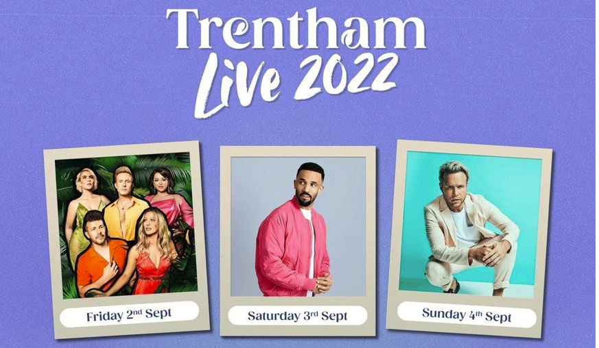 Trentham Live, Music News, Festival News, TotalNtertainment, Steps, Olly Murs, Craig David