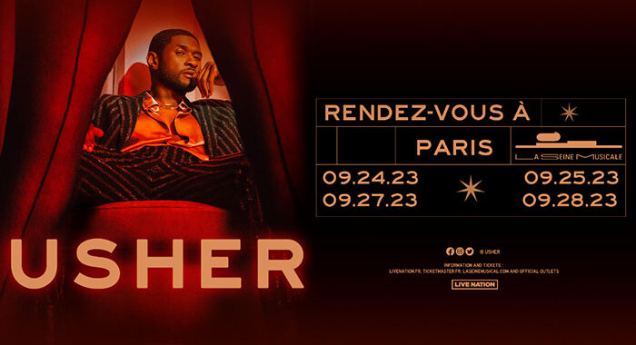 Usher announces Rendevous Á Paris