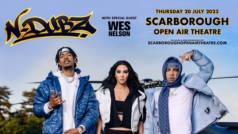 Wes Nelson, Music News, Scarborough Open Air Theatre, TotalNtertainment, N-Dubz,