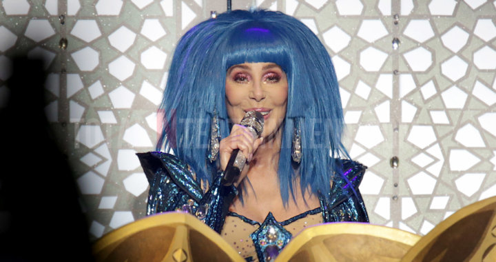 Cher turns back time in Manchester