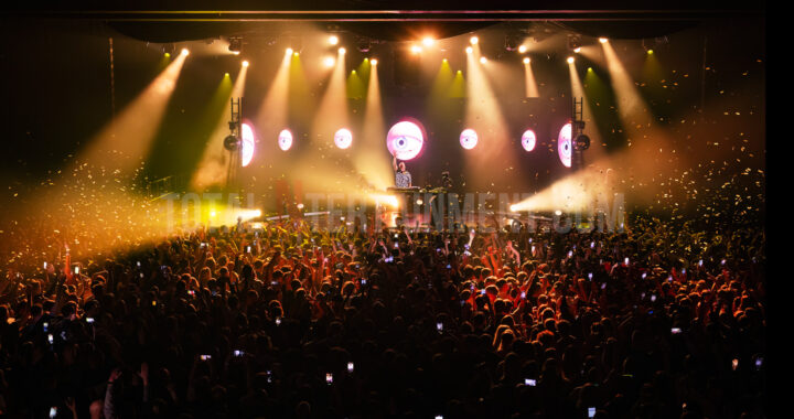 Fatboy Slim performs at Victoria Warehouse