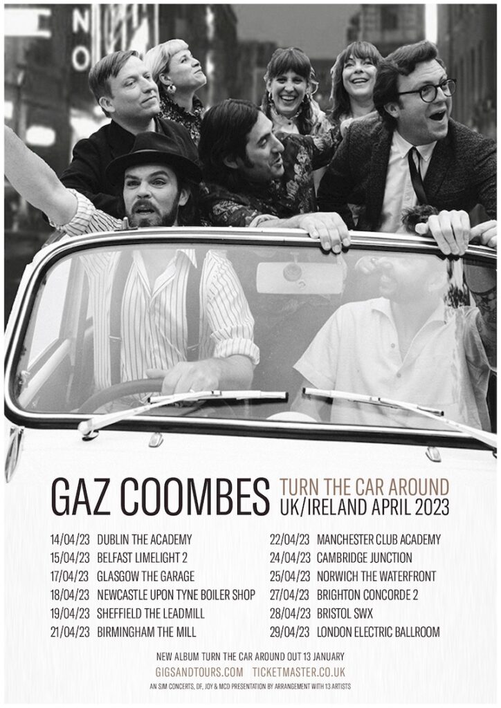 gaz coombes tour