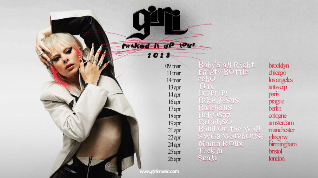 girli, Music News, Tour News, TotalNtertainment