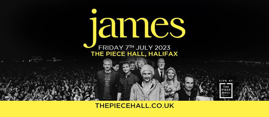 James, Music News, Tour Dates, The Piece Hall, TotalNtertainment