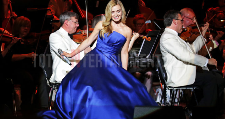 Katherine Jenkins plays to a packed Liverpool Philharmonic