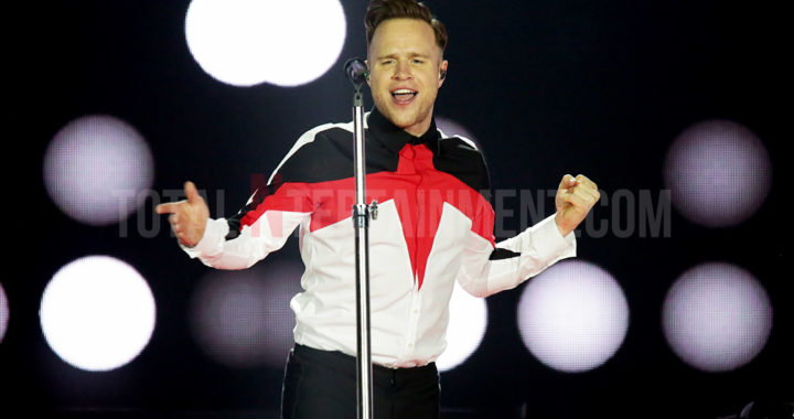 Olly Murs entertains the fans in Liverpool