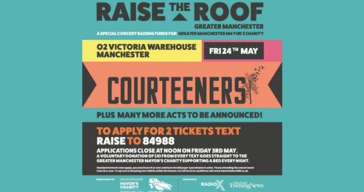 Greater Manchester musicians ‘Raise The Roof’ with six figure sum for homelessness