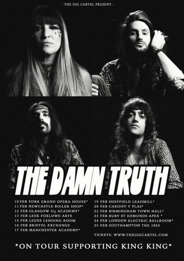 The Damn Truth, Now or Nowhere, Music, New Release, TotalNtertainment, Tour