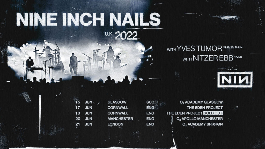 Nine Inch Nails, Music News, Tour News, Manchester, TotalNtertainment