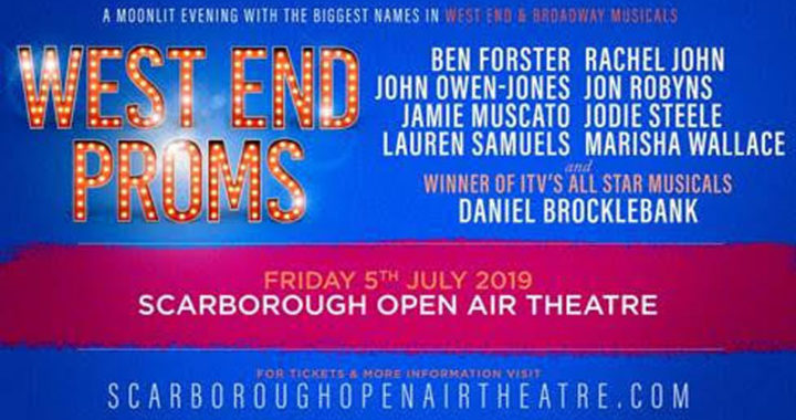 Coronation Street star Daniel Brocklebank is joining the line-up for West End Proms