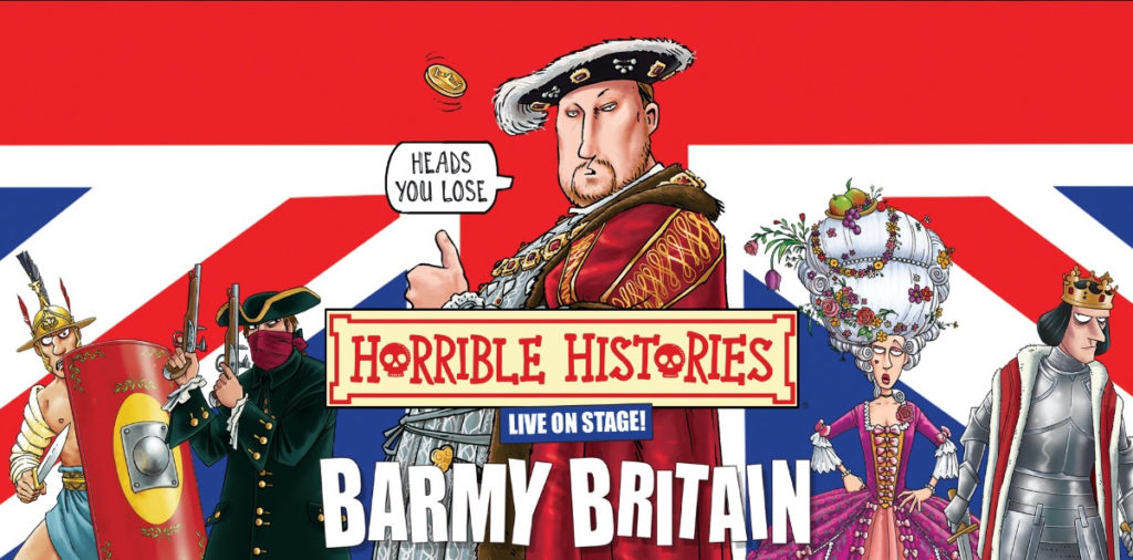 Horrible History, Barmy Britain, Theatre, Tour, TotalNtertainment